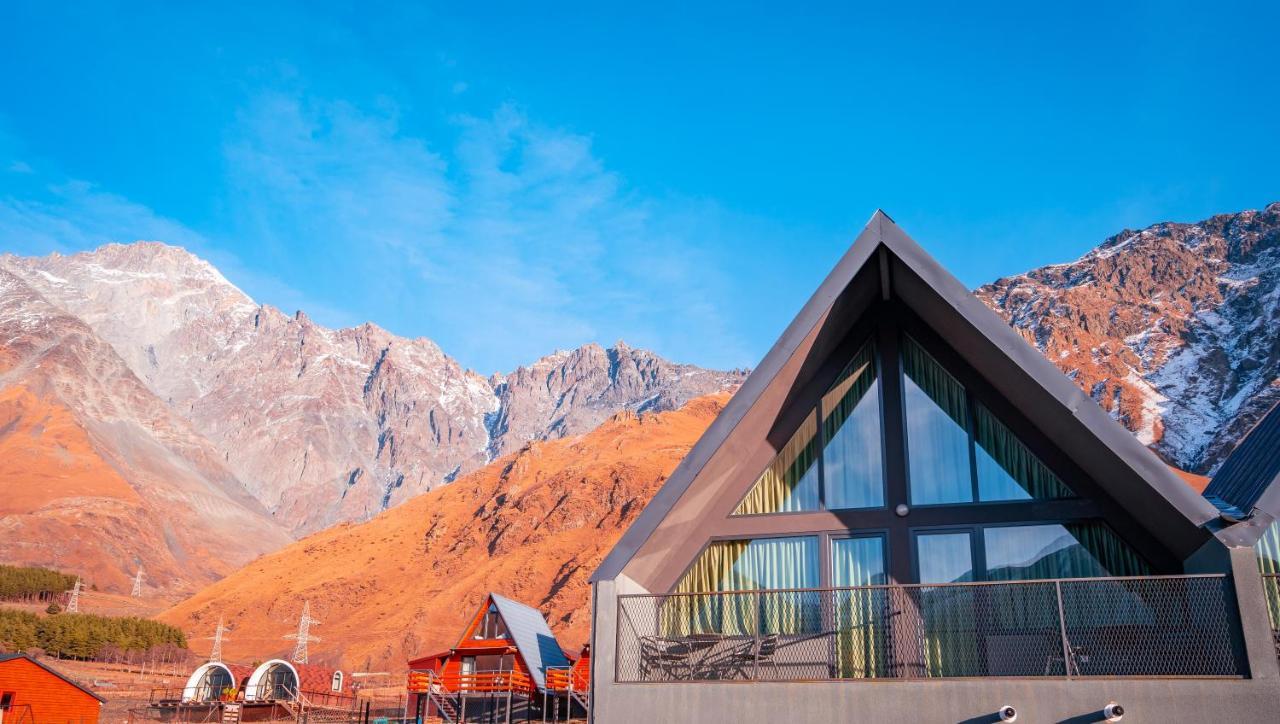 Kazbegi View Cottages المظهر الخارجي الصورة